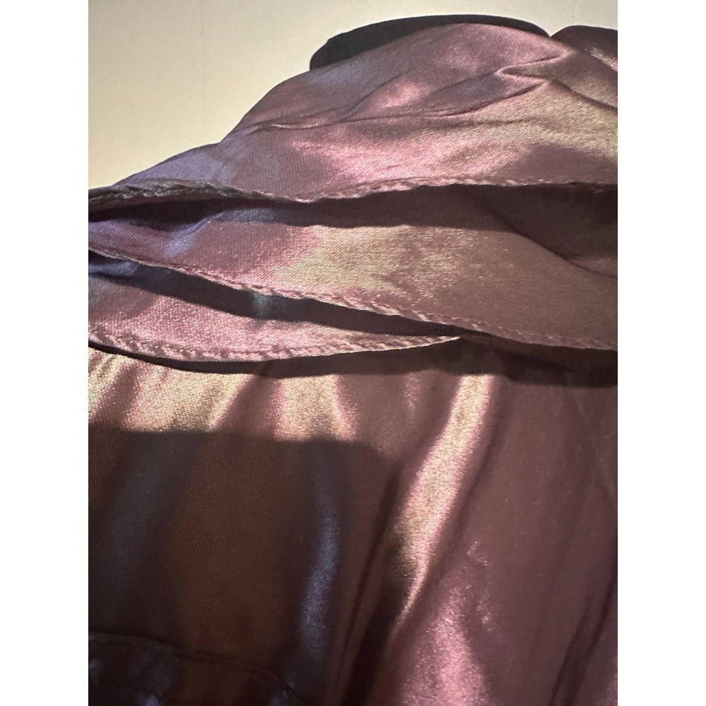 Mycra Pac One Purple Iridescent‎ Ruffle Front Jacket Women's Size M/L - Picture 8 of 13